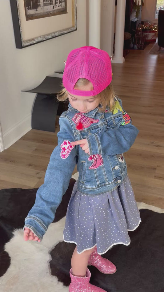 Children’s denim jackets